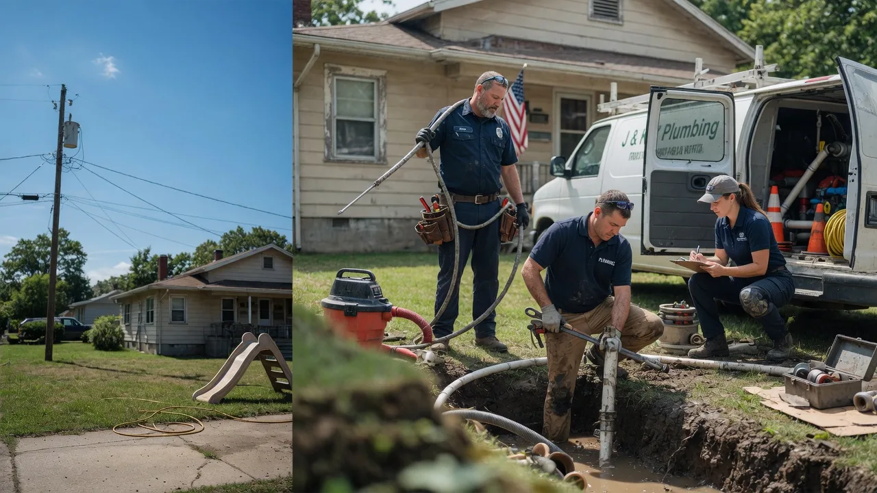Drain Cleaning in Emden, MO near me